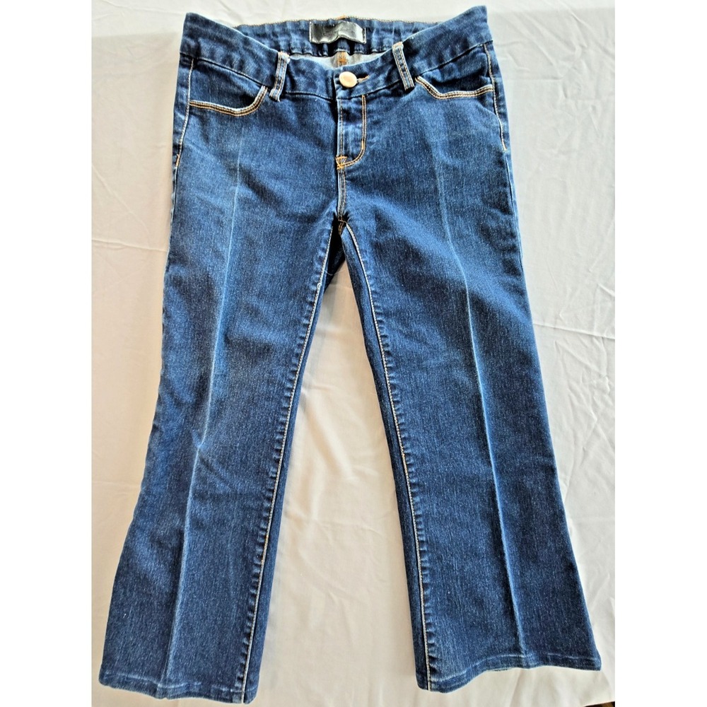 Y2K Low rise Jeans Blue Seduction Flared Retro Preppy School Country Bohemian